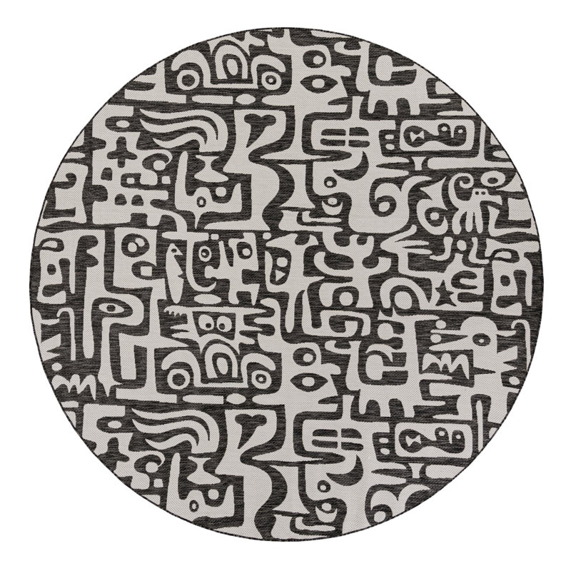 Tapis Lyric Hower, Rond 10pi