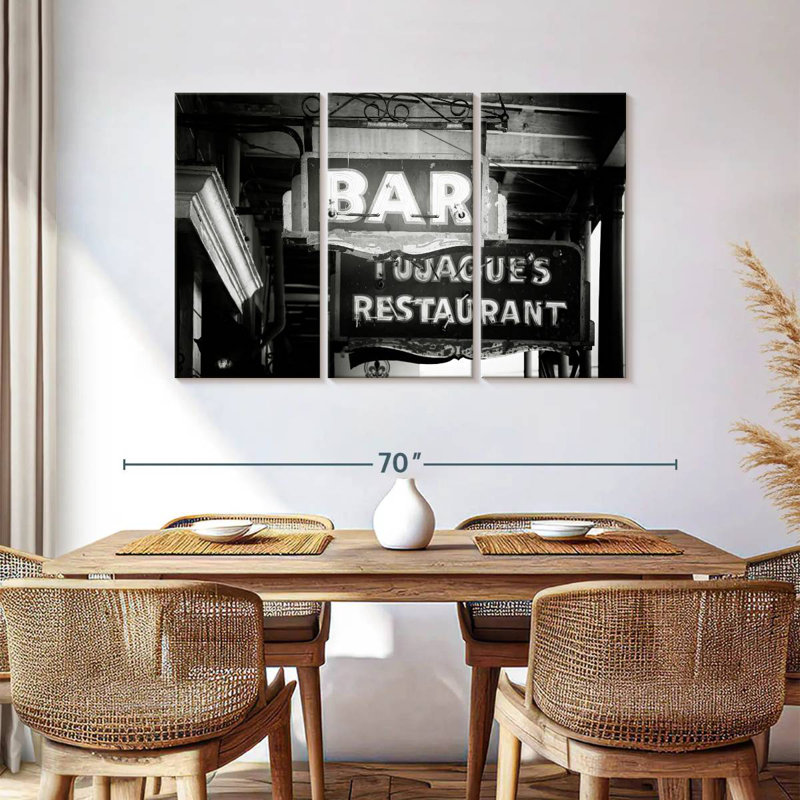 Tergel Nola Bar Sign, 36" H x 57" W