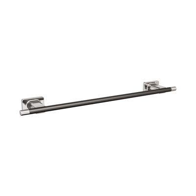 Esquire Polished Nickel/Gunmetal 18 inch (457mm) Towel Bar