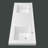 72'' W X 22'' D Solid Surface Bathroom Vanity Top Rectangular Vanity Basian Double Sinks Countertop with Pre-drilled Faucet Hole in White