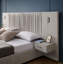 King Size Upholstered Bed Frame with Headboard-349523245-349523246