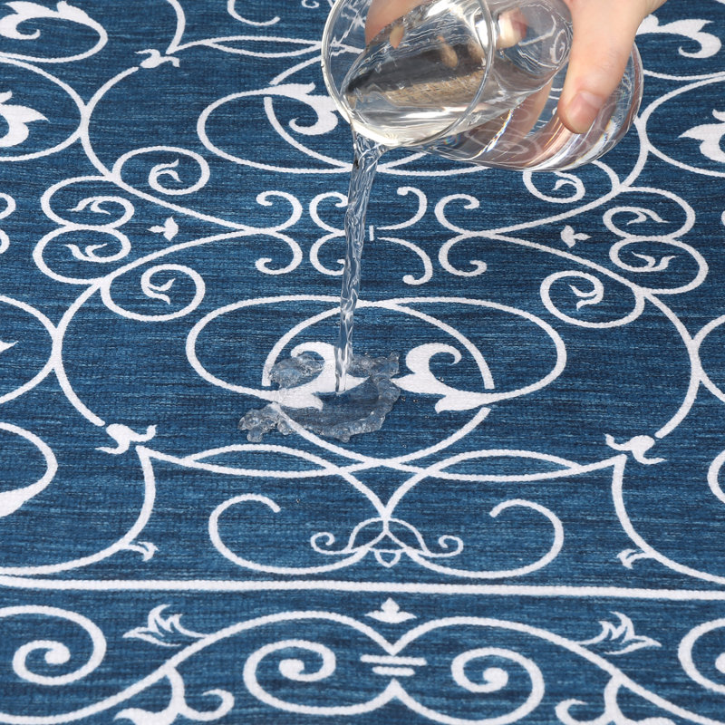 Tapis Dianely avec envers antidérapant, Rectangle 9 pi x 12 pi