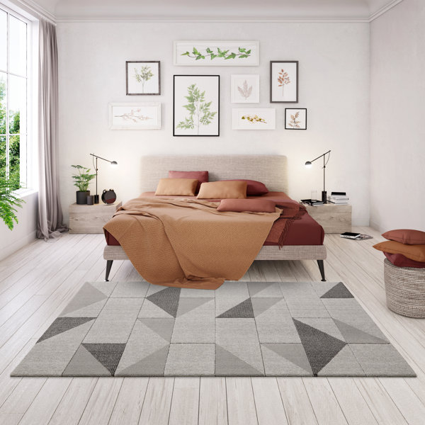School Geode Rug Norden Home School Geometric Area Rug | Wayfair.co.uk