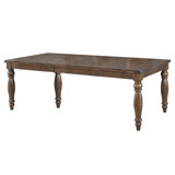 Goungo Extendable Solid Wood Dining Table