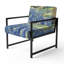 Chaise d'appoint rembourrée Blue Bonnets Sunset-1655280095