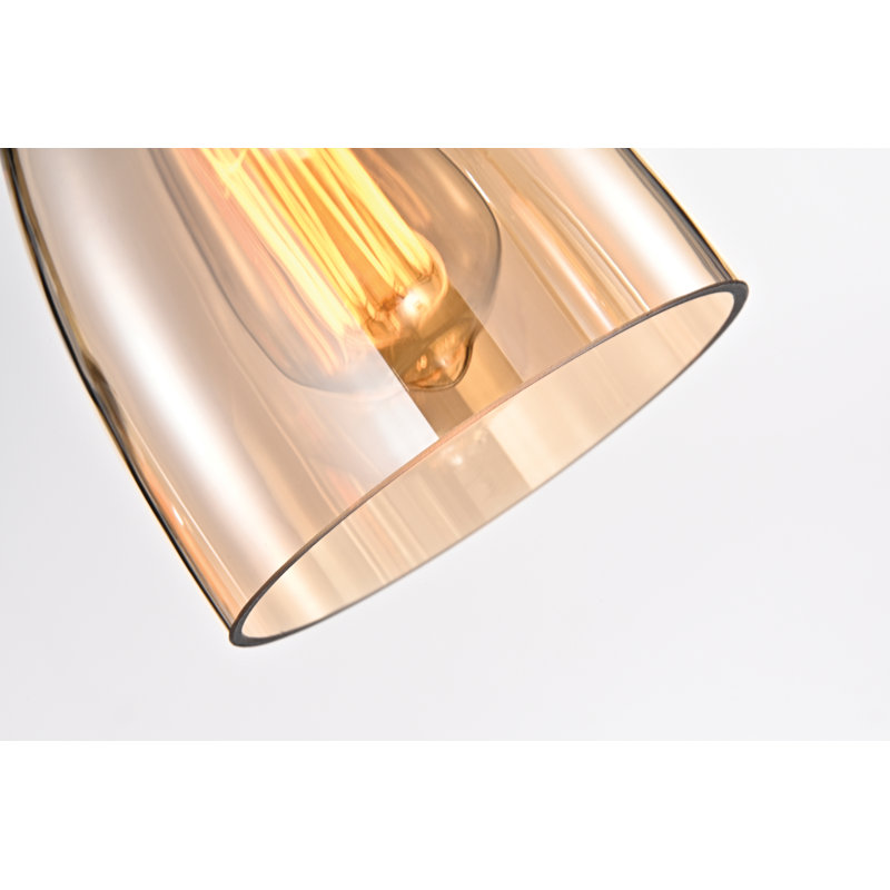 Luminaire suspendu linéaire à 4 lumières pour îlot de cuisine Assemgul
