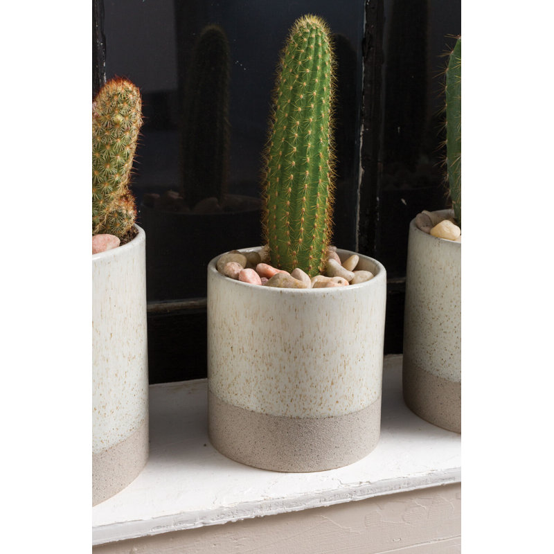 Pot Downy - petit, H 4,5 po x l 4,5 po x P 4,5 po