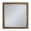 Noyer clair Hudyak 39,6 po X P 39,6 po Miroir H