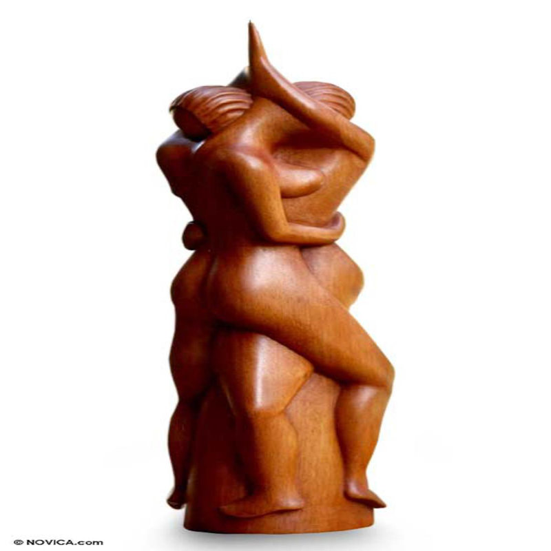Figurine en bois Ted