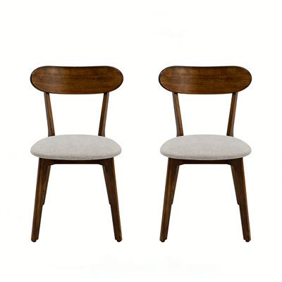 Solid Wood Dining Chairs Set Of 2