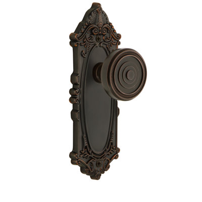 Grand mannequin grande plaque victorienne avec bouton de porte Grand