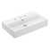 WS Bath Collections Quattro 16.4'' Ceramic Rectangular Bathroom Sink with Overflow