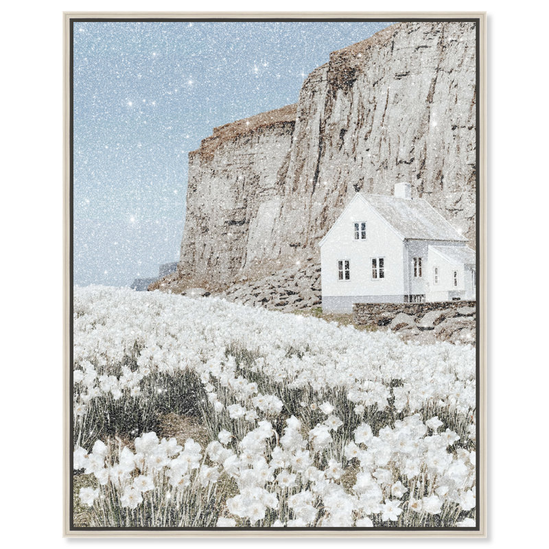 Coastal Homes II Print by Oliver Gal, 31" H x 25" W, Silver Floater Frame