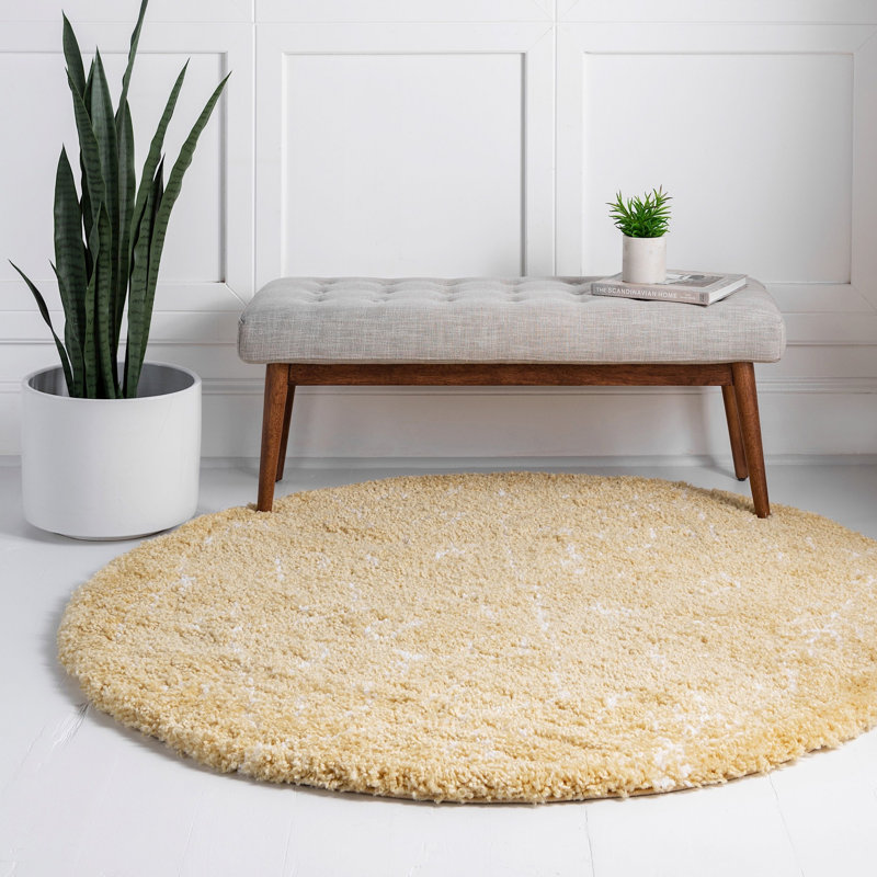 Walsenburg Oriental Indoor Rug, Round 5'