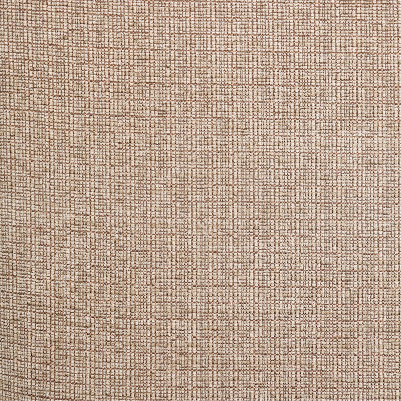 Fauteuil brun clair et à hauteur de comptoir de 2 sièges rembourrés élégants pour la salle à manger et 2 chaises de style transitionnel avec dossier rectangulaire