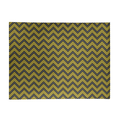 Chenille Chevron Indoor Rug