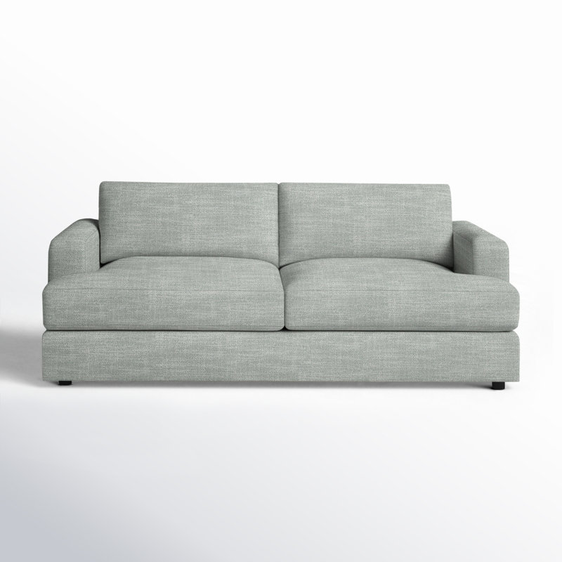 Cayden Upholstered 84'' Sofa, Conversation Capri Basketweave