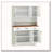 Freestanding Pantry Cabinet with Soft-Close Doors