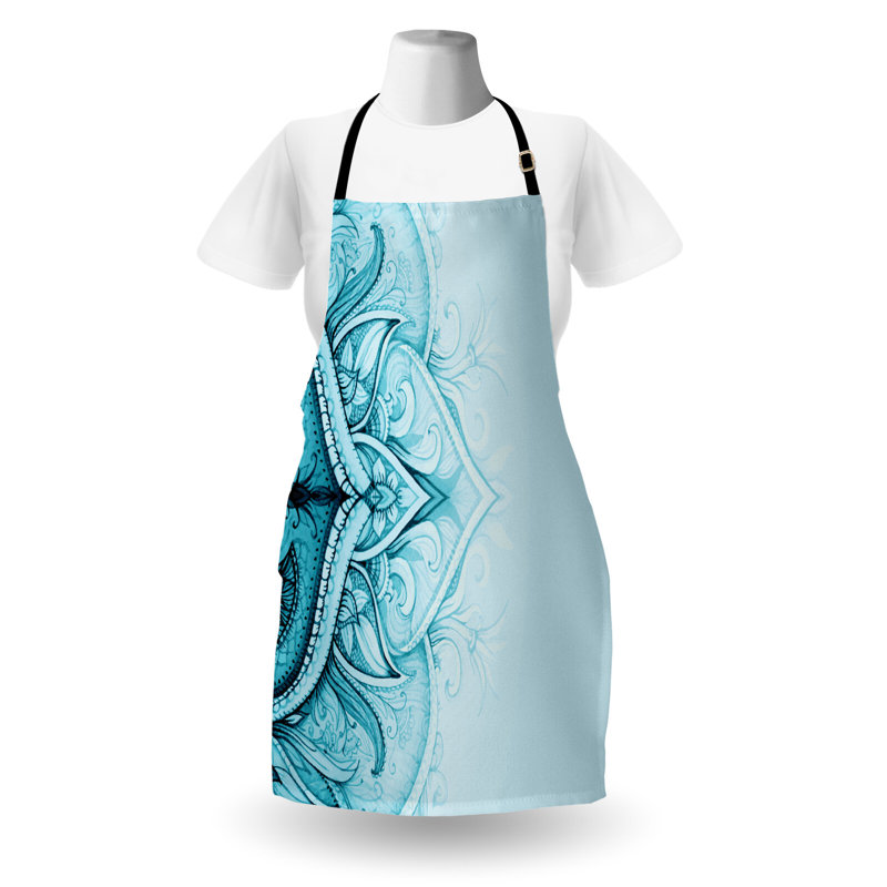 No Pattern Bib Apron