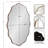 Scalloped Oval Bathroom Mirror-2137868748