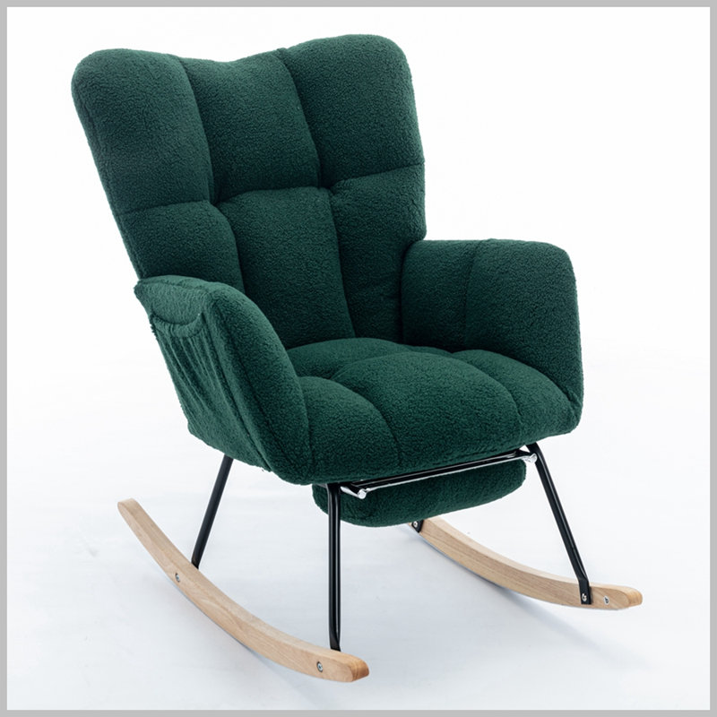 Chaise berçante Mindy, Vert