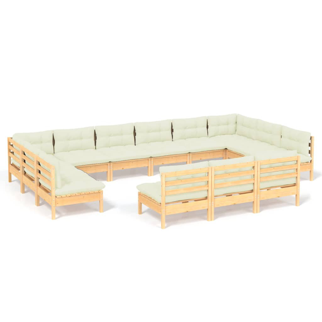 Gartensofa Janee mit Kissen