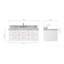 Ensemble de meuble-lavabo mural simple 49 po-443637426-443637439