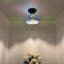 Ventilateur de plafond en forme de bol en bronze à 1 lumière 8 po-1665802217