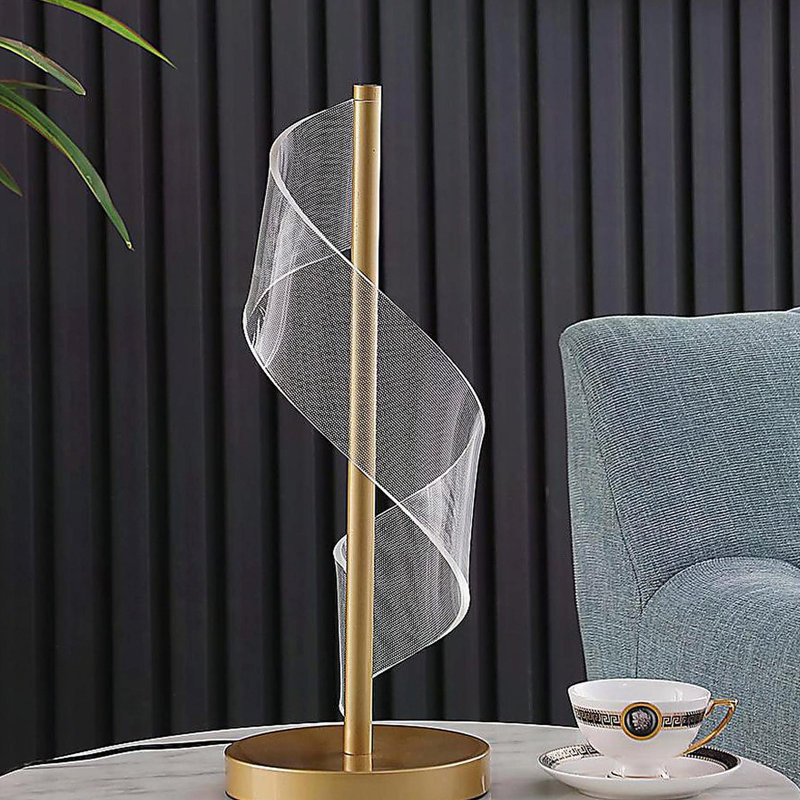 Lampe de table 18 "In Dinamo Modern" S "Wave Swirl