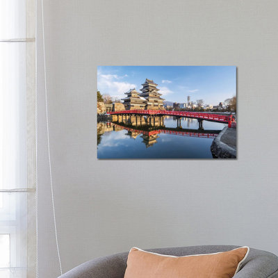 Matsumoto Castle 1 Piece Wrapped Canvas Wall Art