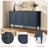 Collynns 59" W Sideboard Cabinet with Adjustable Shelves and 4 Door5-211971997