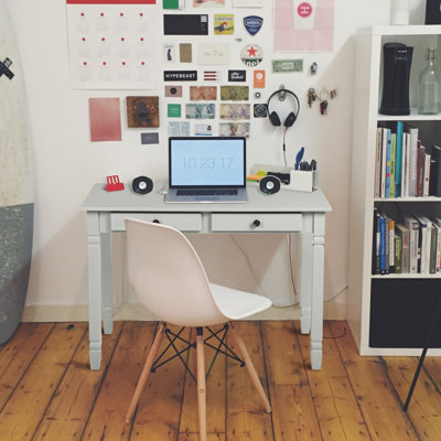Bureau d'écriture avec tiroir Anubhav