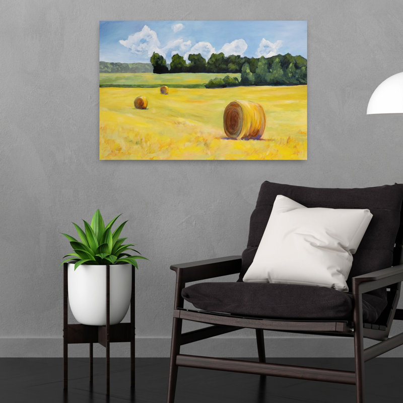 Golden Hay Field, H 16 po x l 24 po
