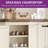 Freestanding Large Shoe Storage Cabinet Organizer With Adjustable Shelf For Entryway