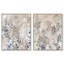 Ensemble de décorations murales bleues gracieuses à imprimé acrylique par Art Remedy, cadre blanc, 20 x 24-1842694885-1842694888