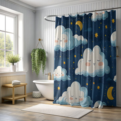 Rideau de douche Dreamy Nights - Premium