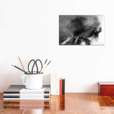 Grey Thunder Clouds - Wrapped Canvas Print