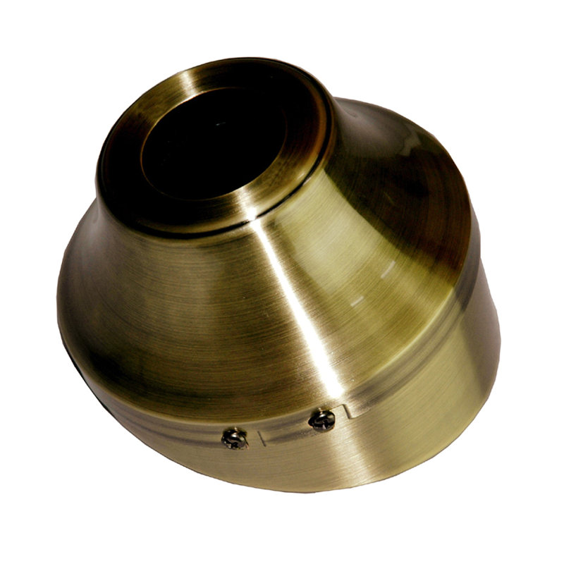 Ceiling Fan Sloped Adapter, Antique Brass