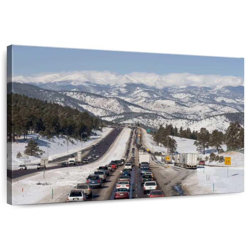 Mehar Snowy Colorado Highway