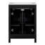 Ensemble de meuble-lavabo 24 po avec lavabo en céramique-104413963