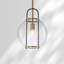 Luminaire suspendu sphère en verre 1 lumière