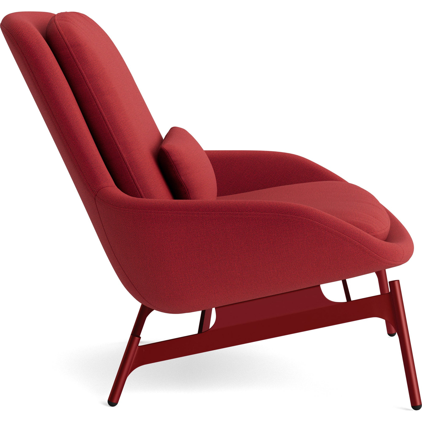 Field Upholstered Accent Chair, Kermes Cotton Blend