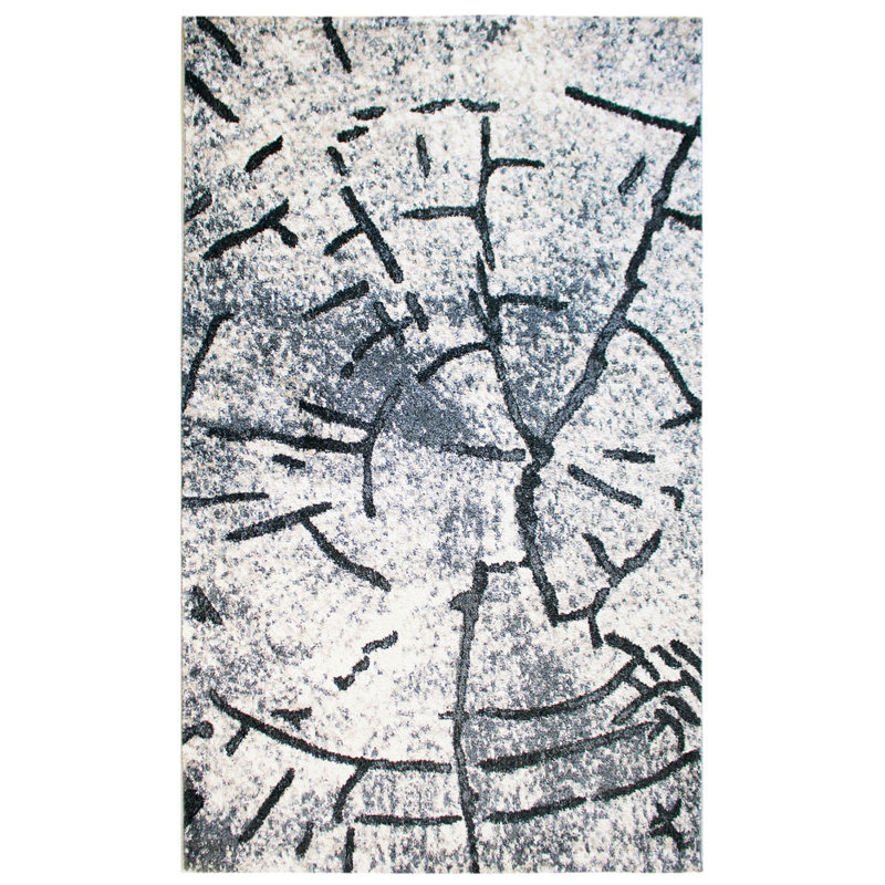 Tuana Abstract Hand Woven Area Rug, Rectangle 160 x 230cm