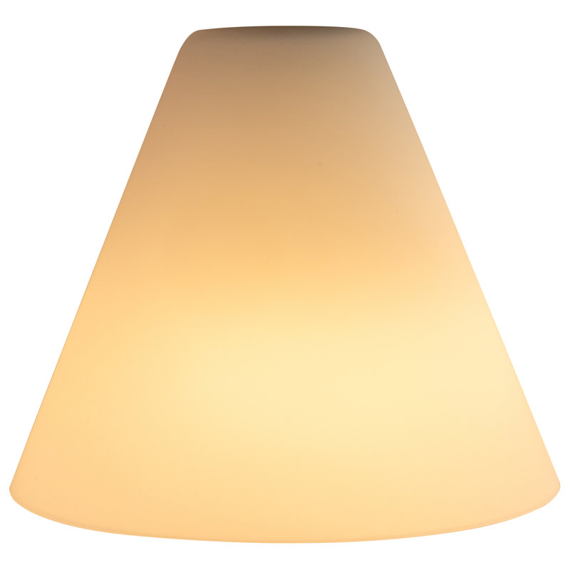 Inari Silk - Martini Pendant Shade -  1.625" Fitter, White