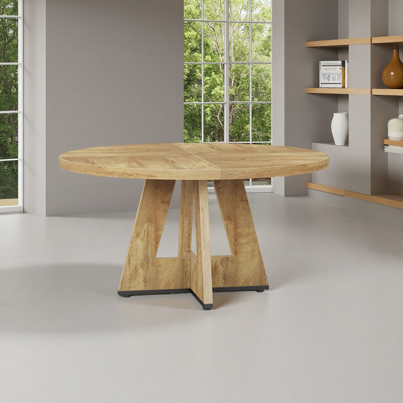 Modern Round Dining Table,Dinner Table,Home Kitchen Table(Only Dinner Table)