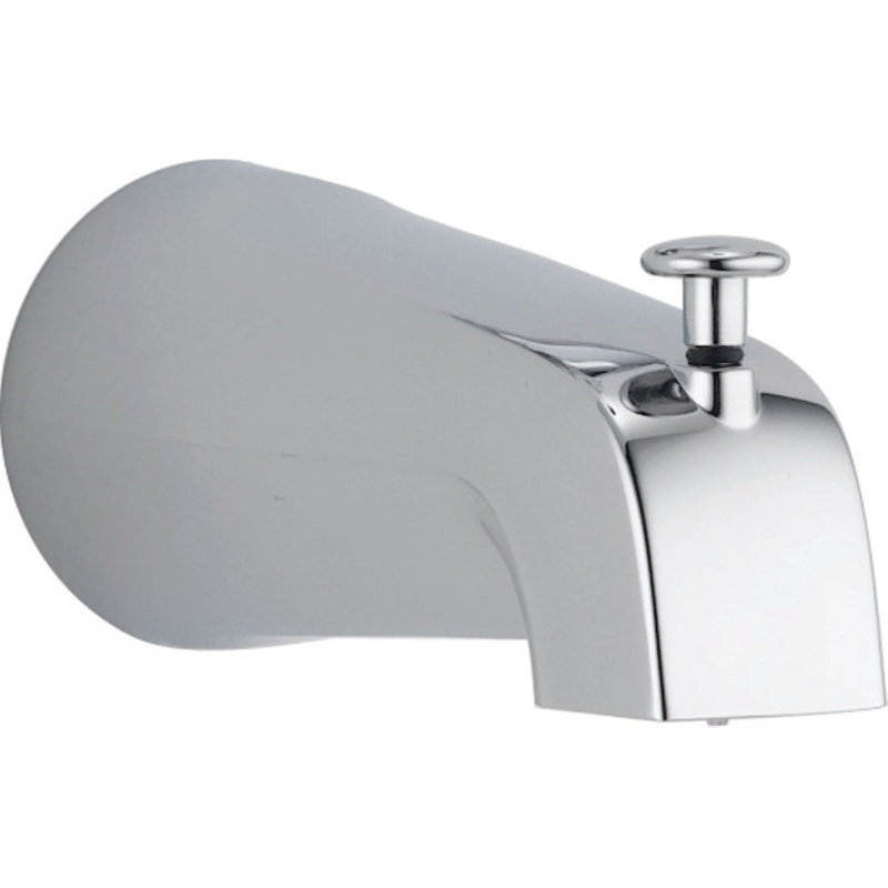 Garniture de bec de baignoire à fixation murale avec inverseur