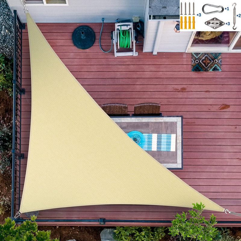 Toile d'ombrage triangulaire