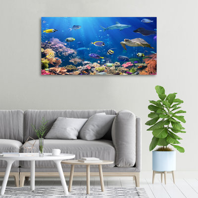 Coral Reef - No Frame Print on Canvas