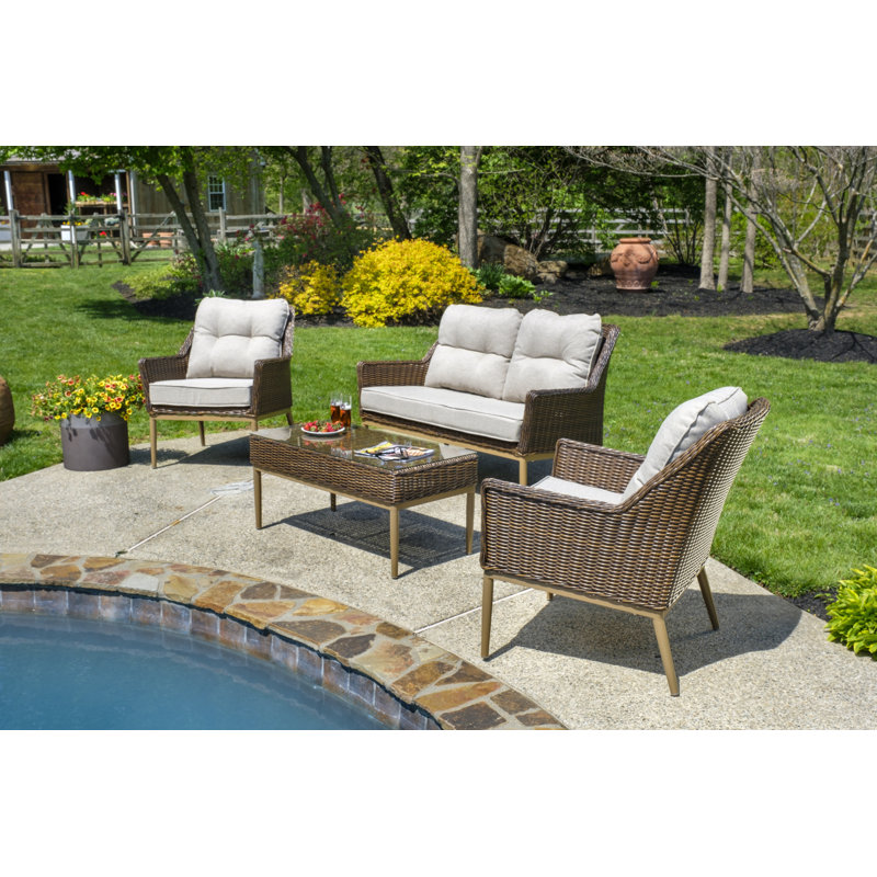 Outdoor 4 - Piece Conversation Set