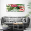 Tropical Flowers - Wrapped Canvas Print